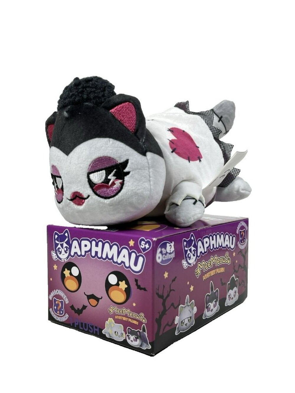 Aphmau MeeMeows THE BRIDE Cat 6" Plush HALLOWEEN Limited Edition